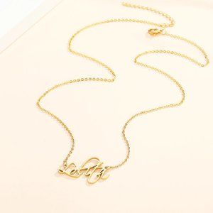 Personalized Logo Name Necklaces for Women Girls